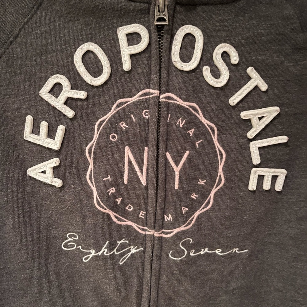 Aeropostale zipper hoodie sweatshirt